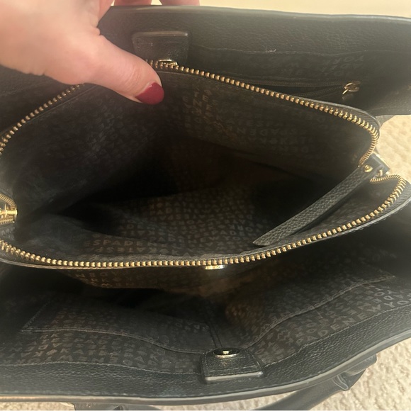 Kate Spade Black Leather Handbag - Picture 7 of 11